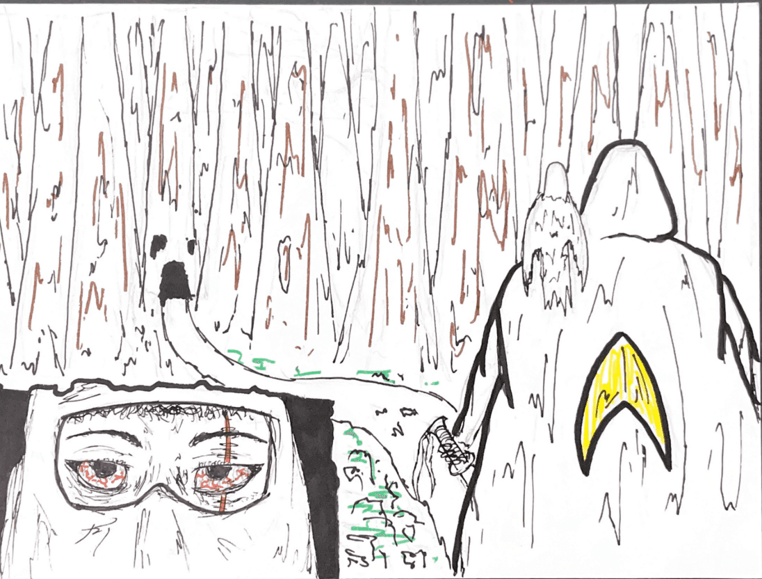 Godfall, panel 2 of 5
